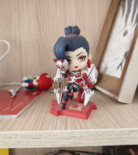 王者荣耀正品阿轲手办假一赔十轻微瑕疵 感兴...