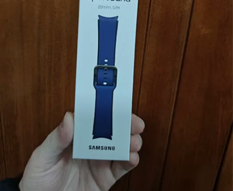 三星撞色运动表带(氟橡胶表带) 全新未拆封...