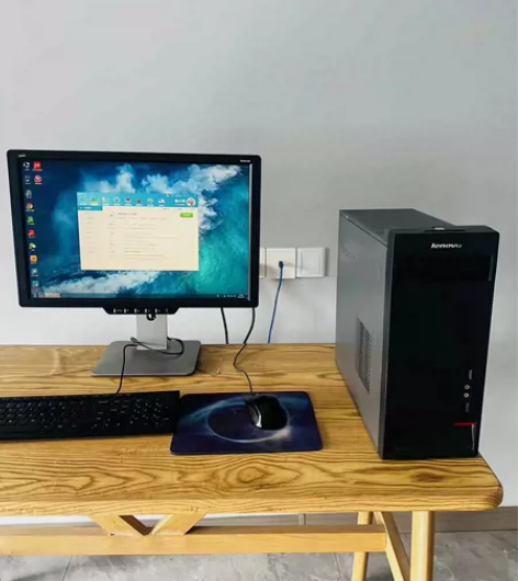 联想i7-6700台式办公主机，镁光8g内...