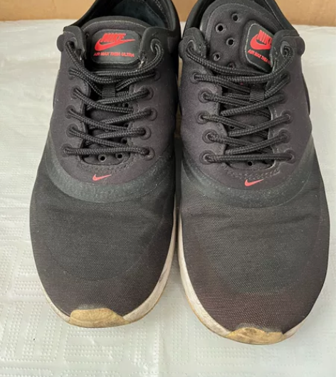 20包邮耐克黑红色运动休闲鞋 原相机实拍 ...