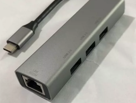 Type-c铝合金四合一千兆扩展坞USB3...