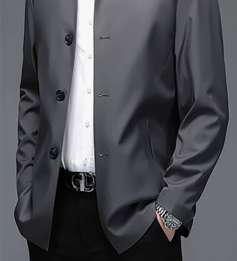 ?SIDAPEER春秋季新款中年男士休闲夹...