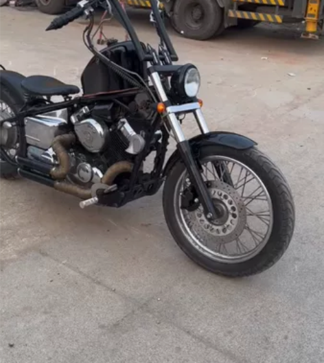 雅马哈竞速之星400进口太子巡航摩托车重机...