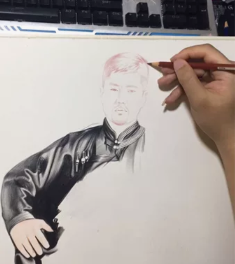 彩铅画像代画写实人物肖像手绘 喜欢的来找我...