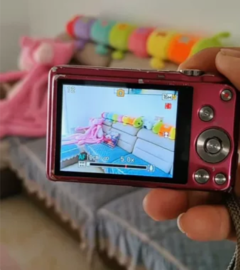 卡西欧ZS12玫红色 1610万像素  5...