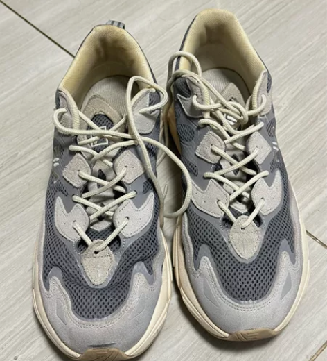 斐乐老爹鞋36-36.5可穿 黑色百搭增高...