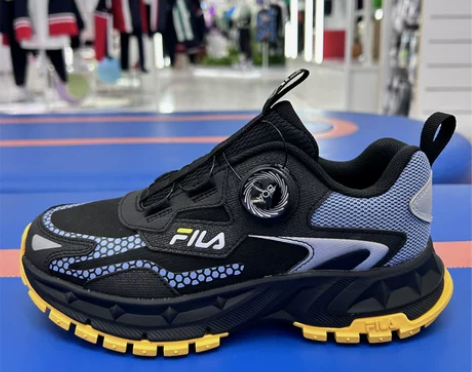 FILA斐乐儿童跑鞋2023冬季款大童男女...