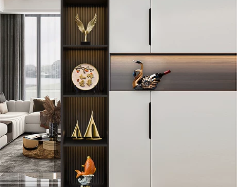 客厅轻奢酒柜装饰品家居电视柜玄关摆件新年乔...