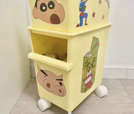 清仓包邮可叠加收纳箱储物猫咪零食桶卡通收纳...