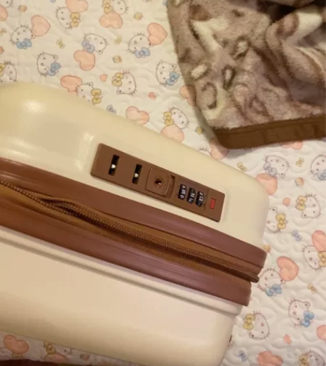 小熊化妆箱伴手礼便携迷你14寸手提密码箱女...