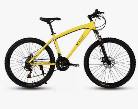 传神变速车自行车24寸26寸双碟刹越野男女...