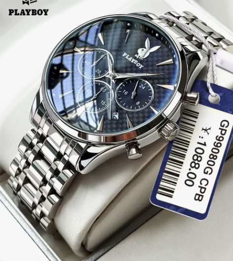 清闲置 全新 花花公子的男士腕表一块 19...