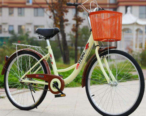 自行车女通勤轻便单车女士上班代步车24寸2...