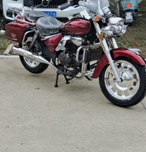 风暴太子摩托车，单缸200排量风冷。前后碟...