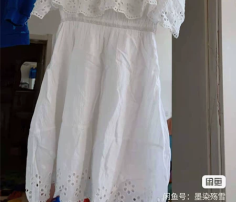 夏季白色长裙，仙女裙，上身效果好，小清新，...