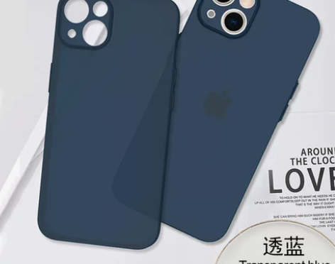 品胜适用于苹果13手机壳磨砂透明液态硅胶软...