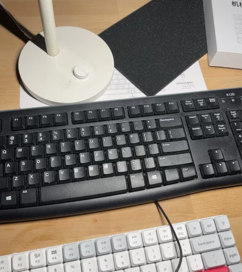 罗技k120键盘20元低价出售，完好轻度使...