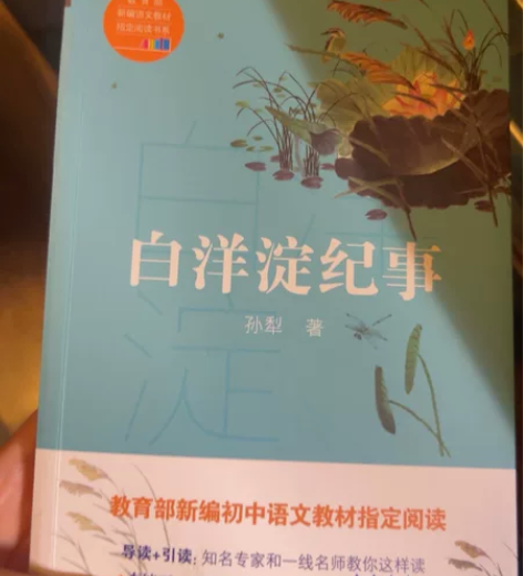 白洋淀纪事/教育部新编语文教材指定阅读书系...