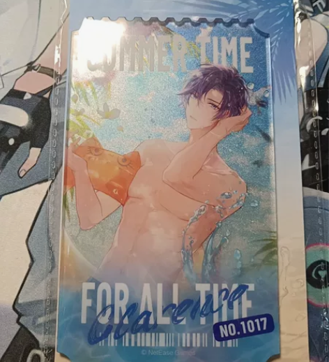 【包邮出】时空中的绘旅人湛蓝海岛系列亚克力...