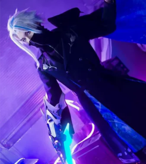 王者荣耀cos服兰陵王cosplay默契交锋情人节皮肤花木兰...