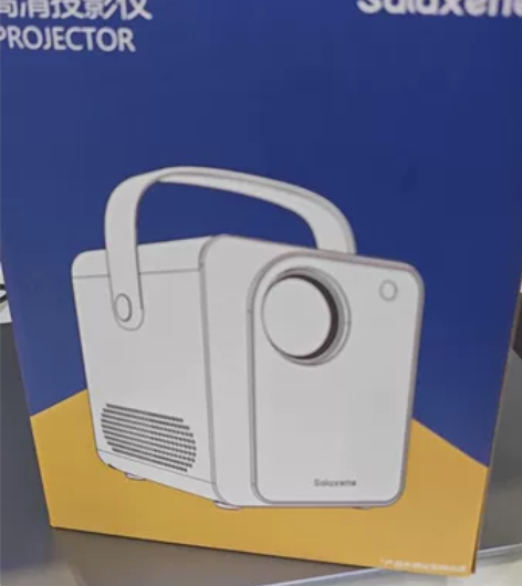 Salaxene圣伦西尼投影仪家用卧室高清...