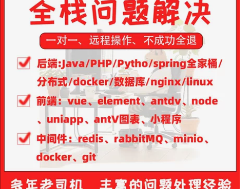 前端后端全栈资深工程解决JavaC.net...