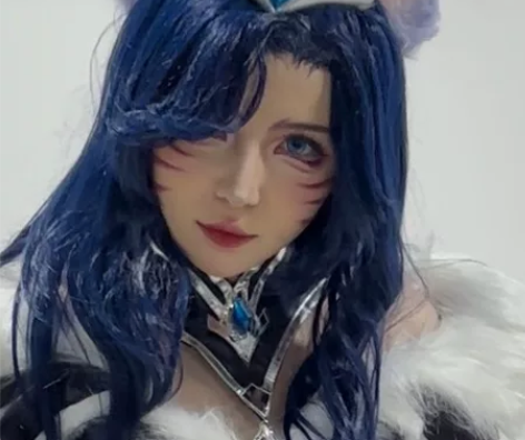 （拍下可发）英雄联盟 阿狸cos暗影妖狐 ...