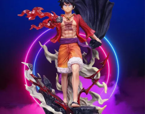 手办GK系列海贼王行走五档共鸣流樱路飞手盒...