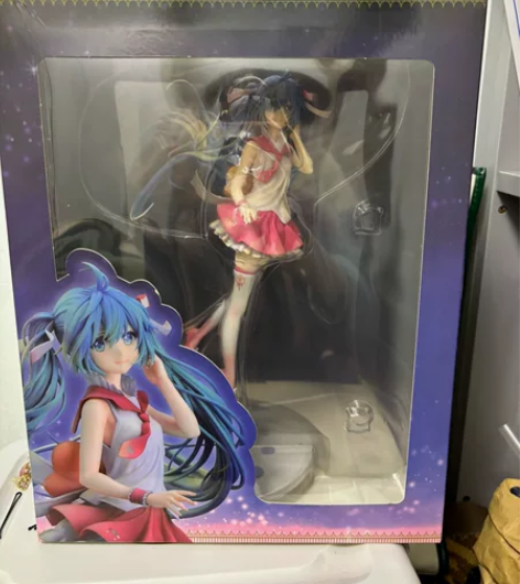 樱花初音手办未来Miku长发灰姑娘初音模型...