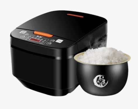 出一款先科品牌的电饭煲，颜色为黑色，款式为...