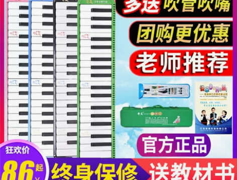 奇美口风琴32键37键36键41儿童初学者...