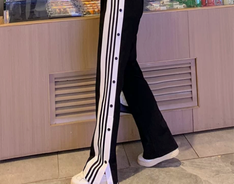 【过年不打烊】阔腿裤女高腰垂感宽松直筒休闲...