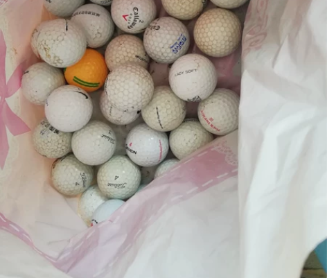 高尔夫球8成新，5元一个，可多购买！ 感兴...