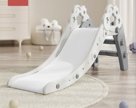 澳乐小飞碟折叠滑滑梯儿童室内家用小型滑梯宝...