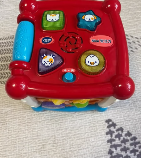 VTech伟易达智立方mini形状认知六面...