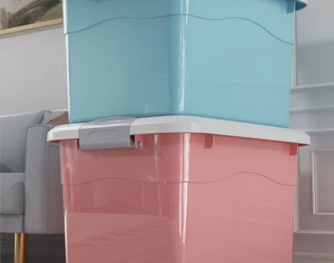 6.8元   包邮加厚特大号收纳箱塑料衣服...