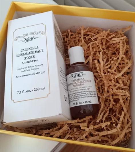 ?科颜氏金盏花爽肤水收缩毛孔精华水湿敷水，...