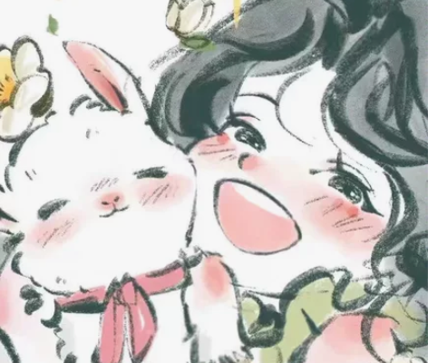 手绘q版头像 卡通人物形象 真人照片手绘定...