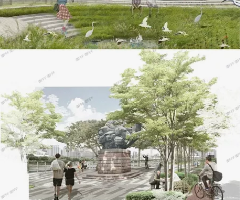 效果图制作 拼贴风效果图，插画风效果图 写...