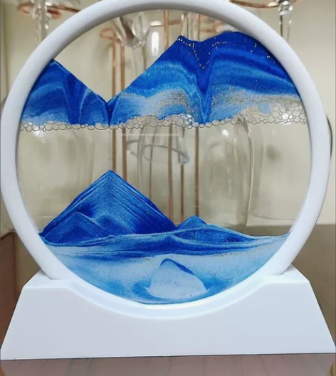 轻奢3D流沙画摆件创意礼品生日解压解闷艺术...