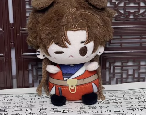 代号鸢孙策10cm无骨棉花娃娃孙策刘辩同人...