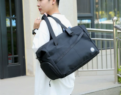 短途旅行包女网红大容量韩版手提行李包袋男潮...