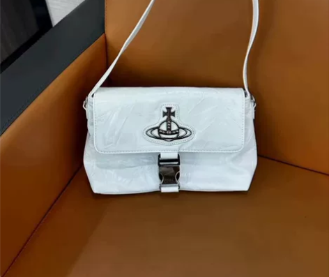 小众手提包高级感银色通勤托特包包千禧辣妹单...