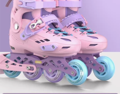 只穿了一次 想参加学校轮滑社的 结果买成儿...