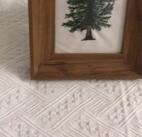 刺绣，圣诞树刺绣手工，一针一线纯手工刺绣成...