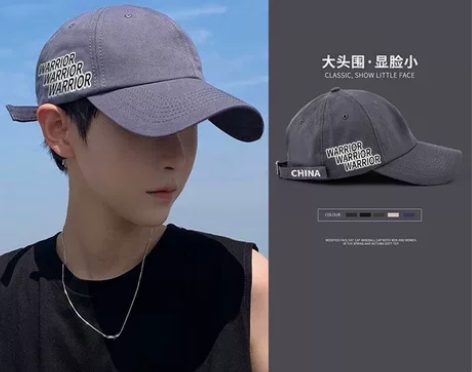 回力大头围帽子男夏季潮牌棒球帽男生加深大帽...