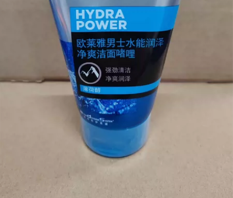 欧莱雅男士水能润泽净爽洁面啫喱100ml ...