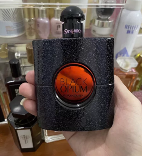 闲置自用香水，圣罗兰黑鸦香水90ml、怀有...