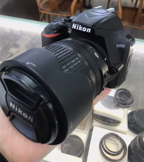 尼康D3500/18-105套机 原电充背...
