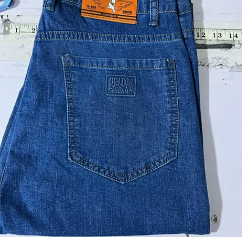 【全新包邮】春夏薄款弹力牛仔裤男宽松直筒修...